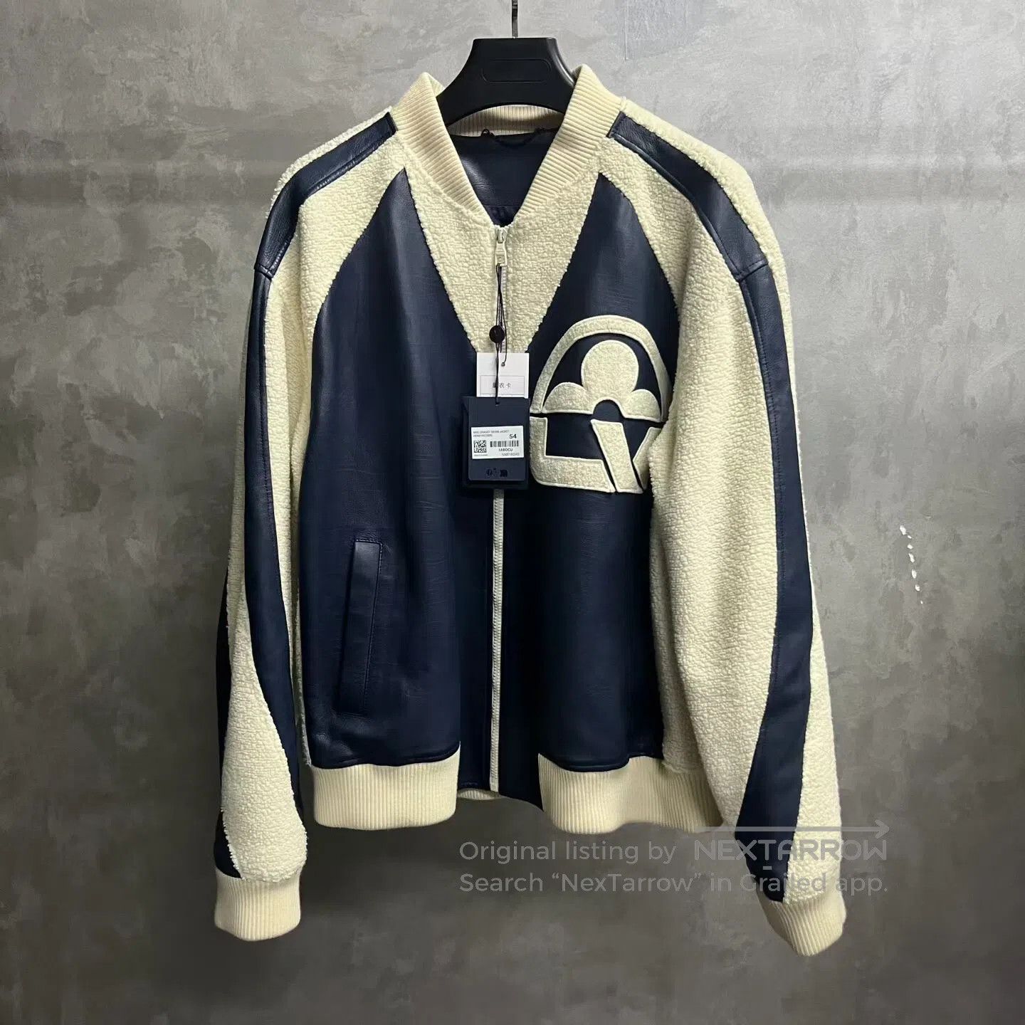 Louis Vuitton Louis Vuitton Jacket with blue floral letter pattern| Size US L / EU 52-54 / 3 - 1 Thumbnail
