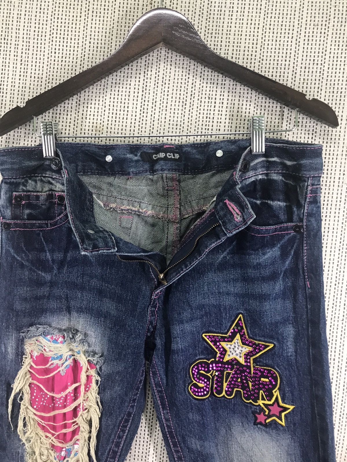Japanese Brand × Seditionaries × Vintage punk distressed japanese brand chip clip star Size US 34 / EU 50 - 9 Thumbnail