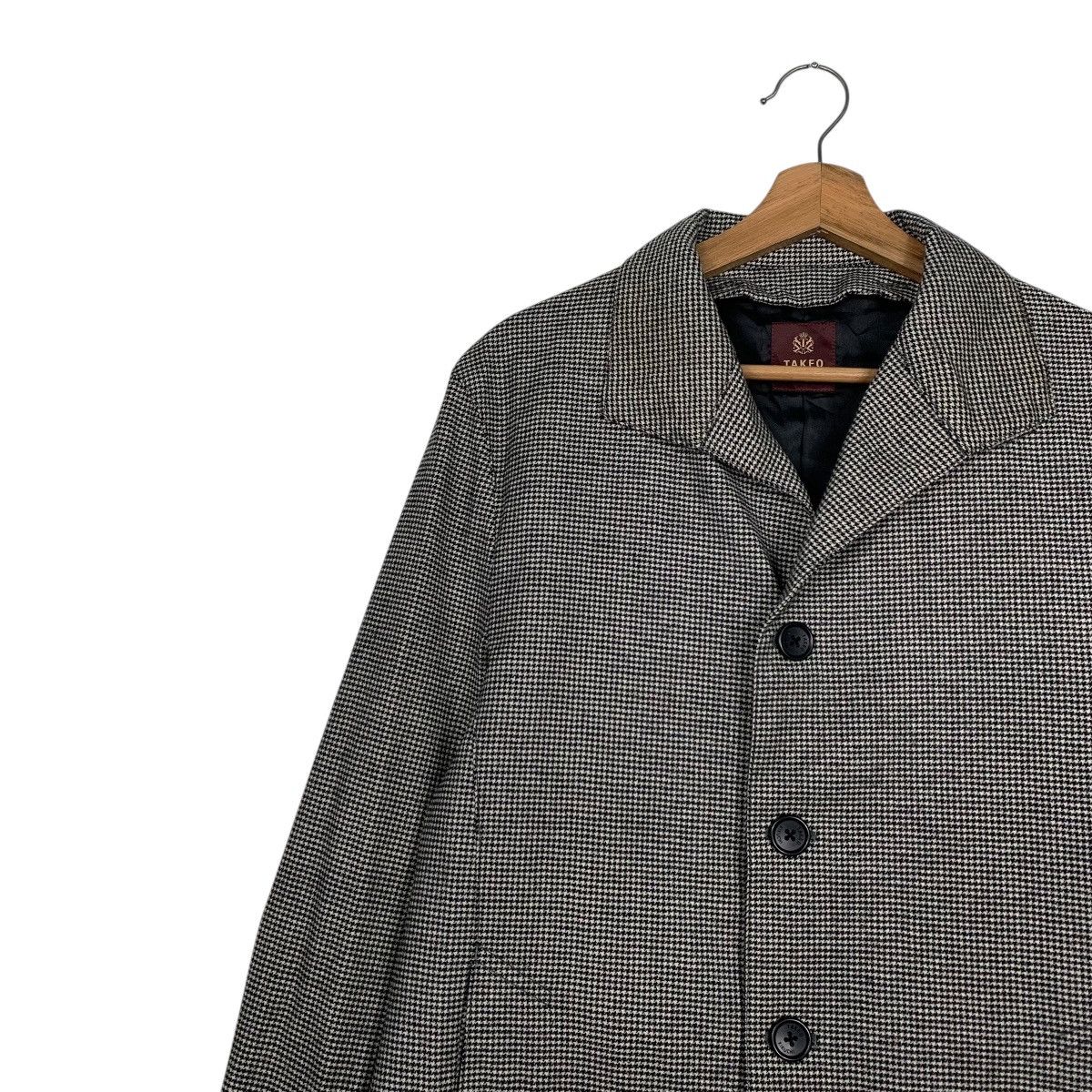 Takeo Kikuchi Takeo Kikuchi Houndstooth Jacket Size US M / EU 48-50 / 2 - 6 Thumbnail