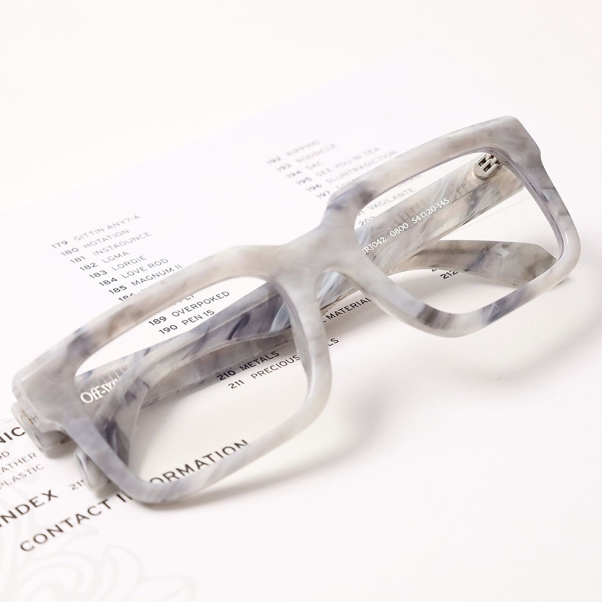 Off-White OFF WHITE STYLE 42 GLASSES Size ONE SIZE - 6 Thumbnail