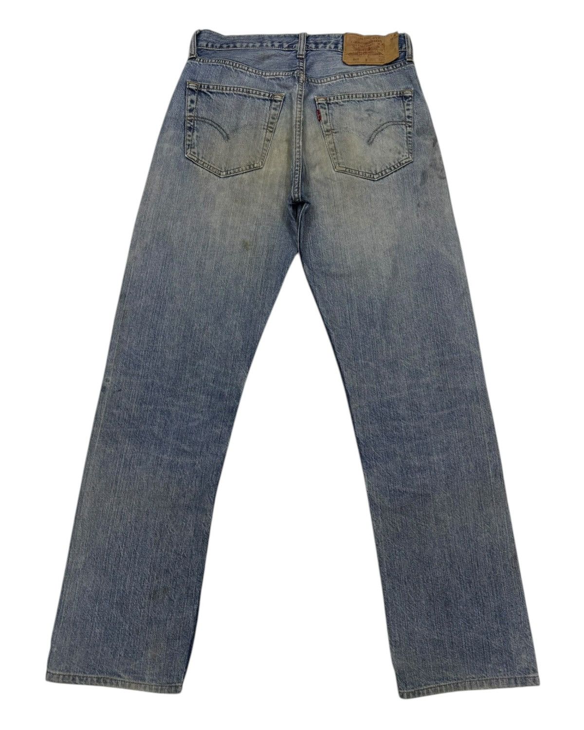 Levi's VINTAGE LEVIS 501 KURT COBAIN DISTRESSED DENIM JEANS Size US 30 / EU 46 - 2 Thumbnail
