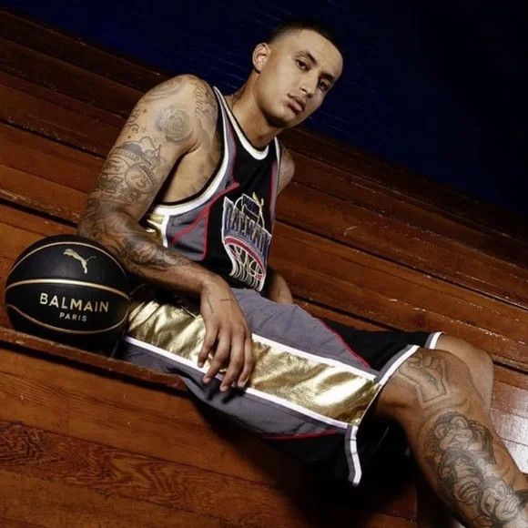 Balmain × Puma Limited Edition Balmain x Puma Men's Basketball Shorts Size US 40 / EU 56 - 2 Thumbnail
