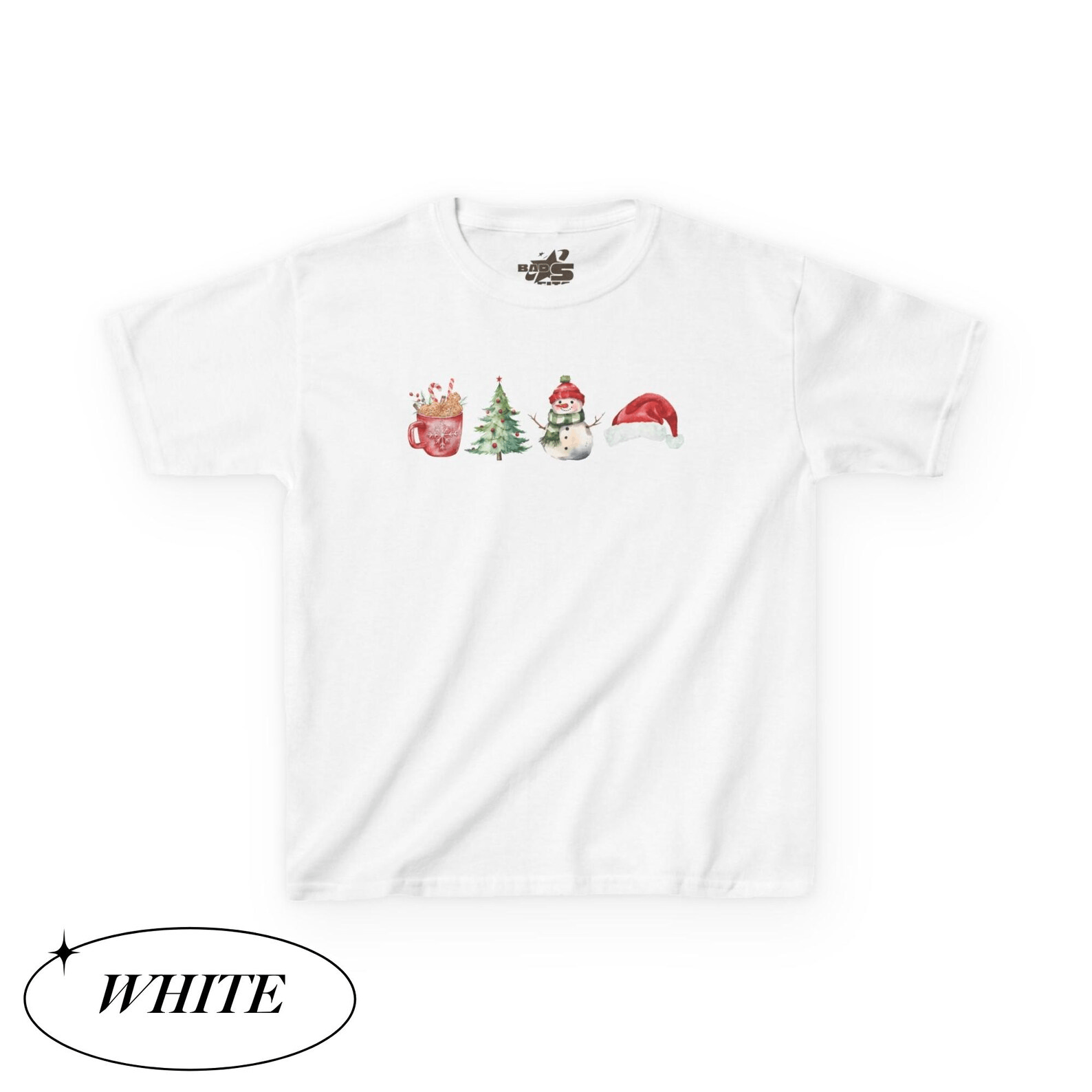 Other Tis The Season Baby Tee – Minimalist Christmas Crop Top Size S / US 4 / IT 40 - 2 Thumbnail