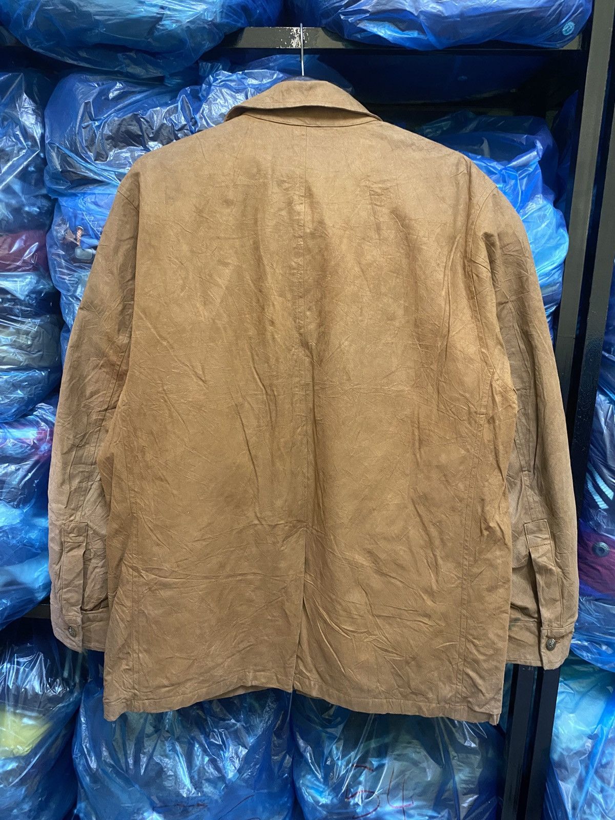 Burberry Vintage Burberry London Brown Faux Suede Car Coat Nova Check Size US M / EU 48-50 / 2 - 15 Thumbnail