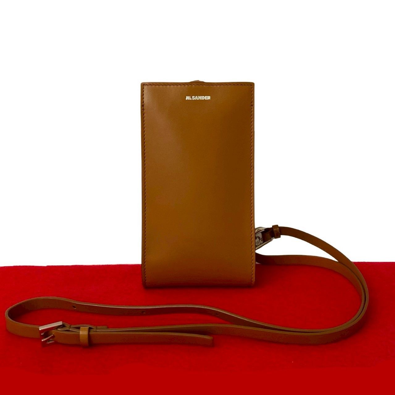 Jil Sander Jil Sander Official Unnamed Leather Shoulder Bag