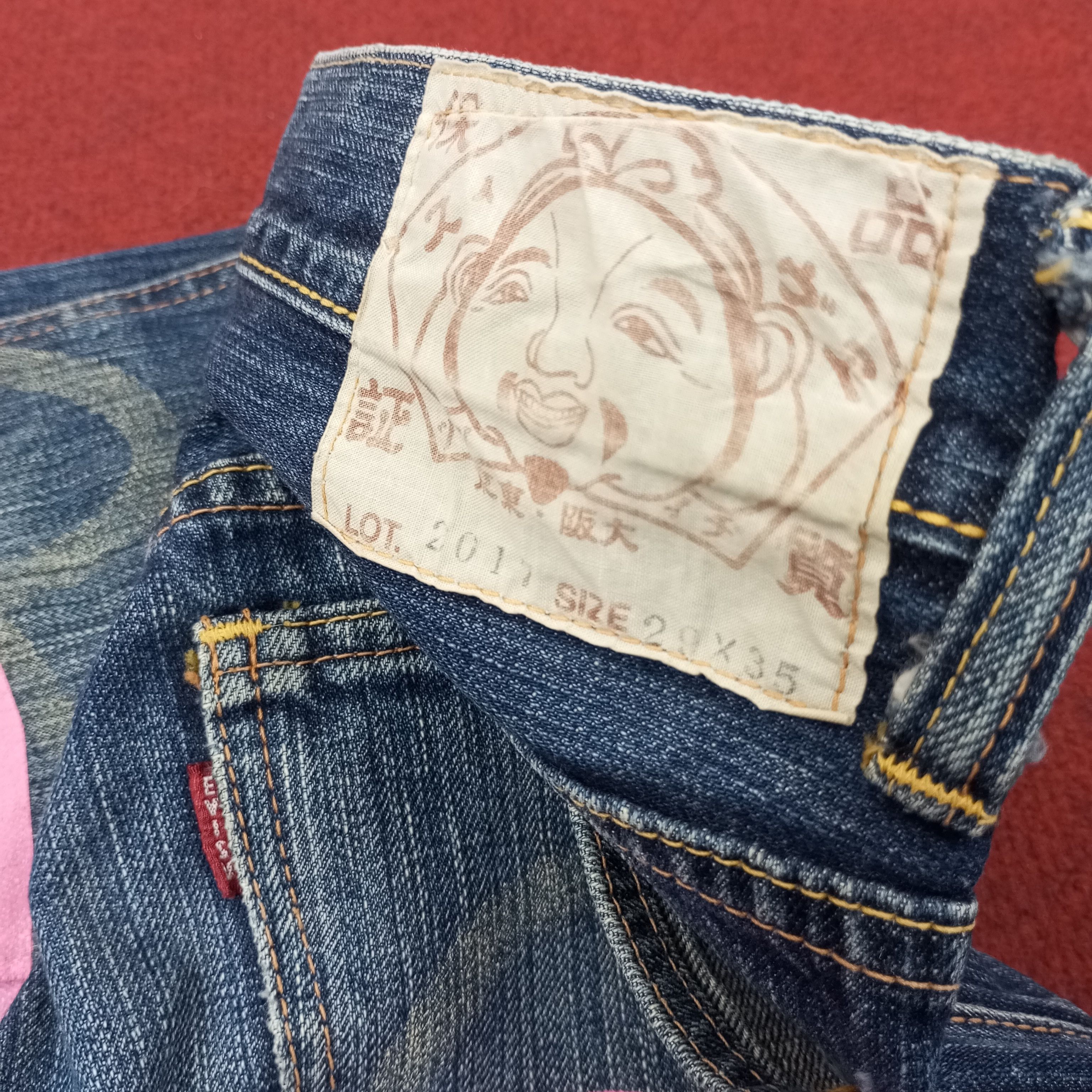 Evisu Evisu Japanese Brand Custom Daicock Jeans c252n19 Size US 27 - 14 Thumbnail