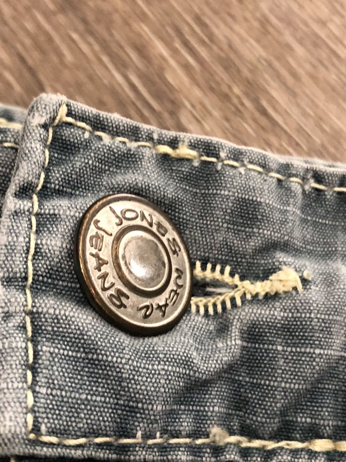 Vintage Vtg Y2K Jones Wear Jeans Capri Shorts Size 30" / US 8 / IT 44 - 5 Thumbnail