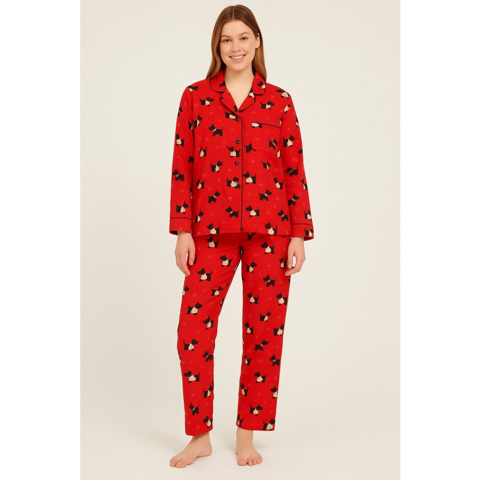 Other Classic Elements Red Black Women's Pajamas M (10-12) Size ONE SIZE - 1 Thumbnail