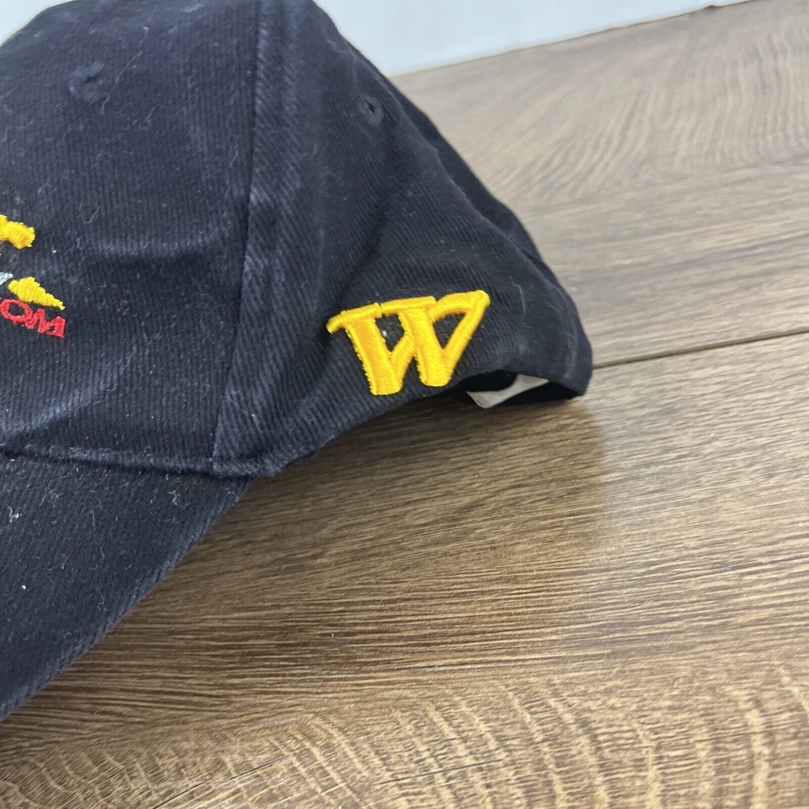 Other Warrior Custom Golf Hat Black Hat Adjustable Black Adult Siz Size ONE SIZE - 7 Thumbnail