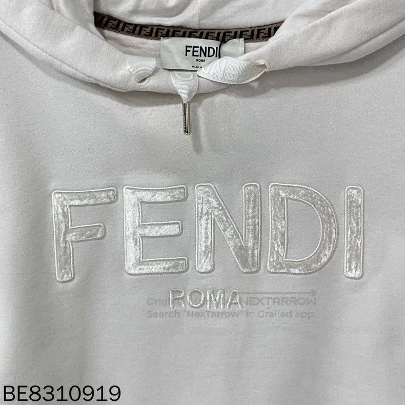 Other Fendi Embroidered Logo Hoodie Size S / US 4 / IT 40 - 5 Thumbnail