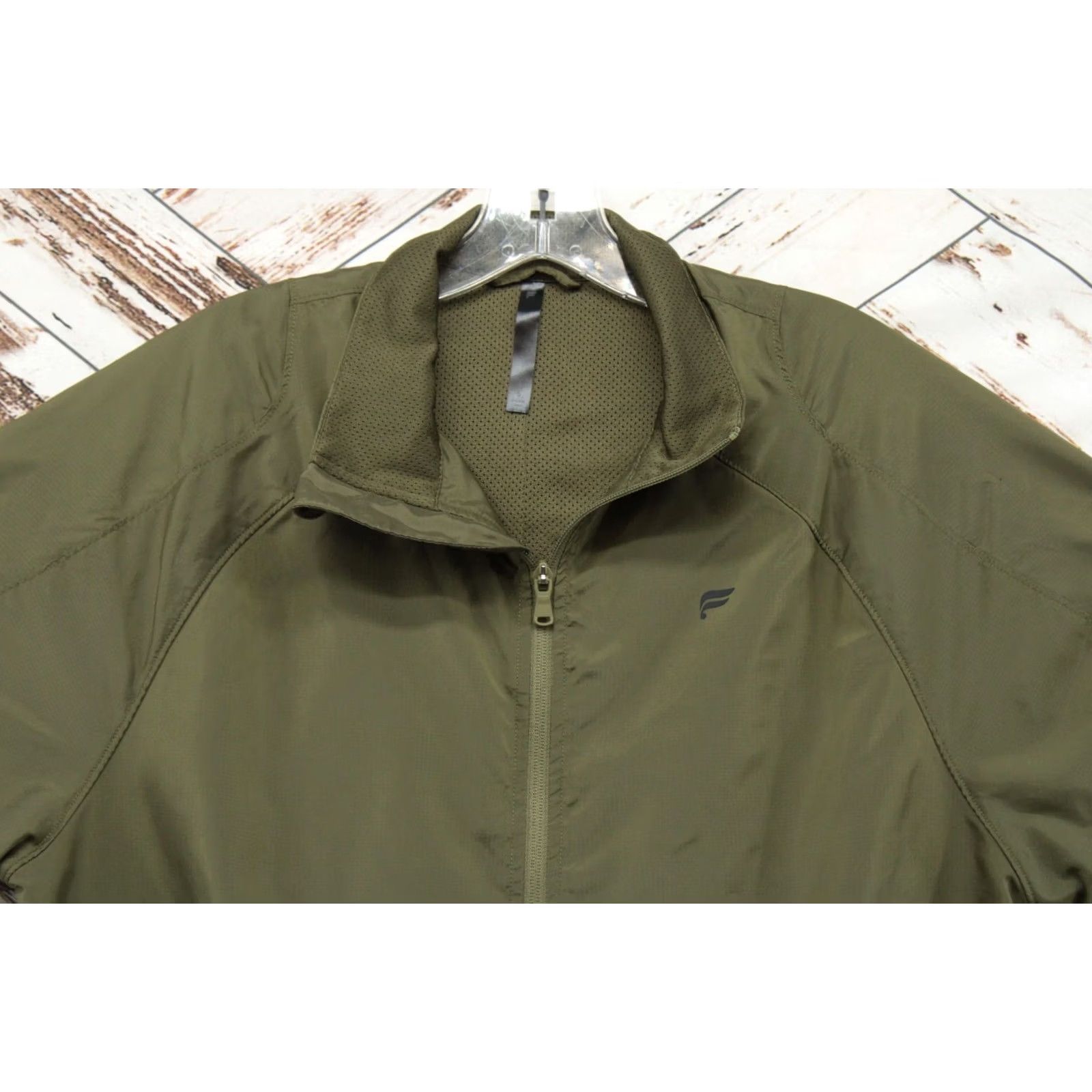 Fabletics VINTAGE Fabletics The Interval Jacket Mens S Green Full Zip Wind Breaker Size US S / EU 44-46 / 1 - 2 Thumbnail