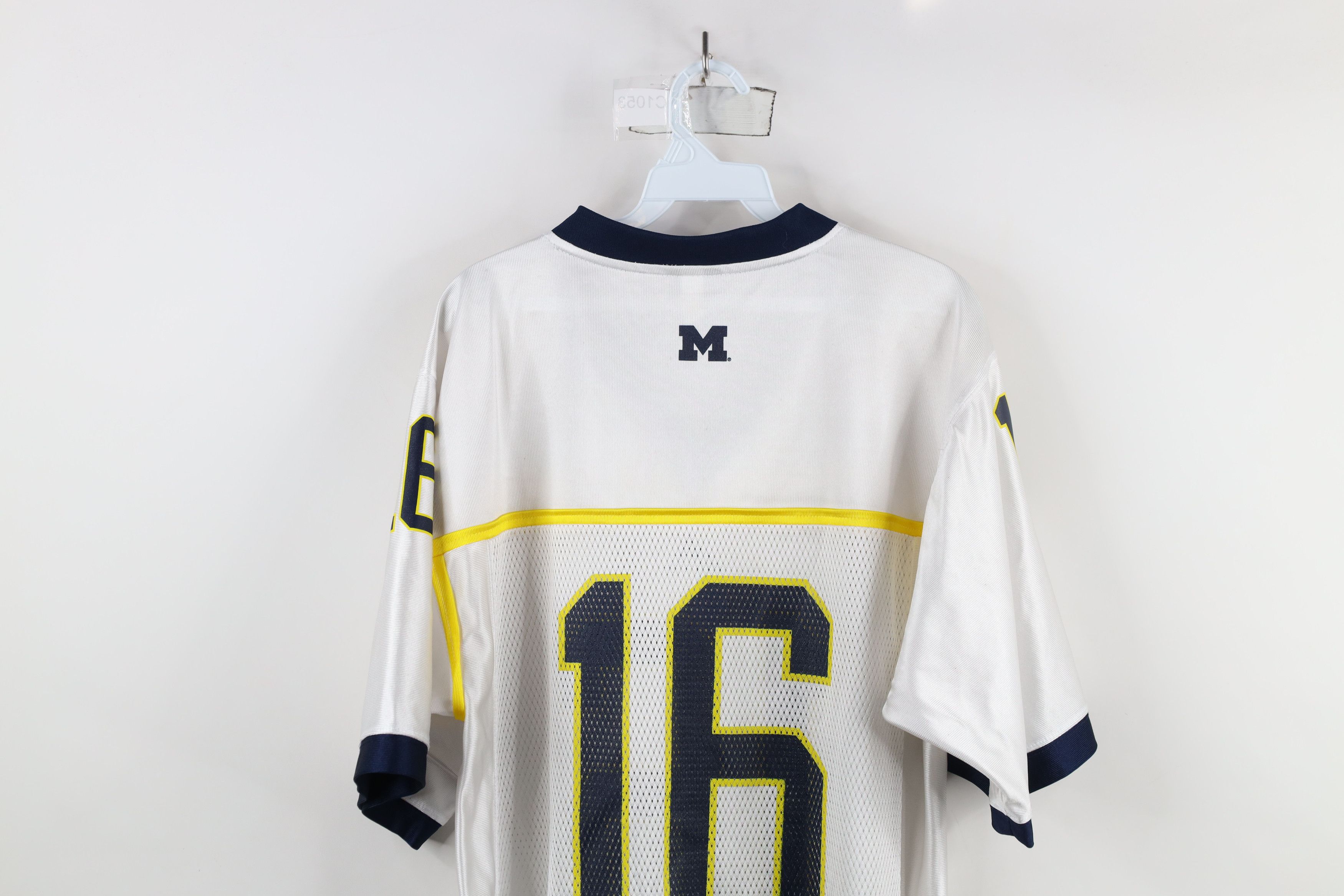 Adidas × Vintage Vintage Adidas Robinson University of Michigan Jersey Size US S / EU 44-46 / 1 - 13 Thumbnail