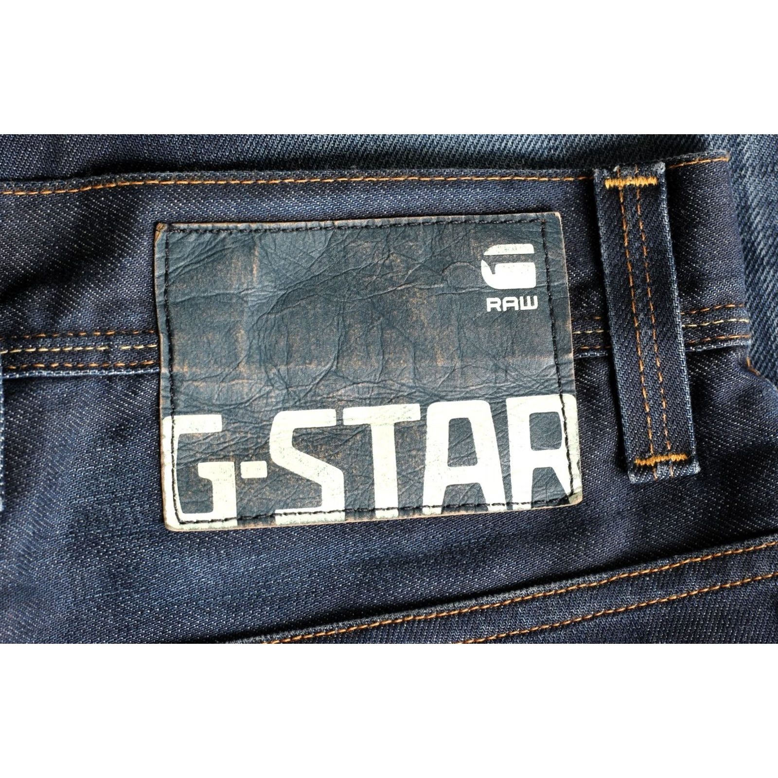 G-Star G-Star Attacc Straight Jeans Men 30x34 Denim Blue 5-Pocket Regular Rise Mid Waist Size US 30 / EU 46 - 4 Thumbnail