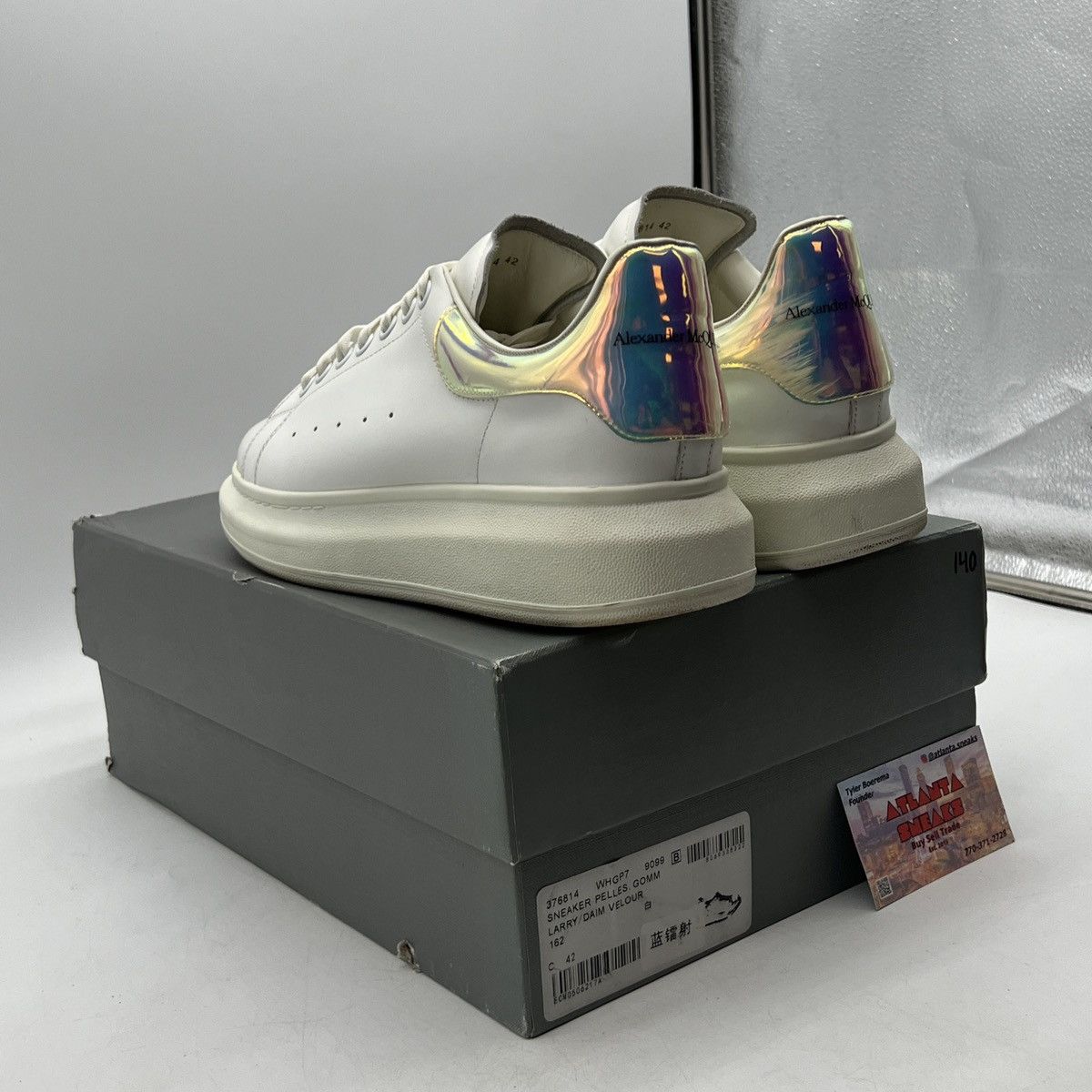 Alexander McQueen Alexander McQueen Oversized Platform Womens Sneakers Size US 8.5 / EU 41-42 - 4 Thumbnail