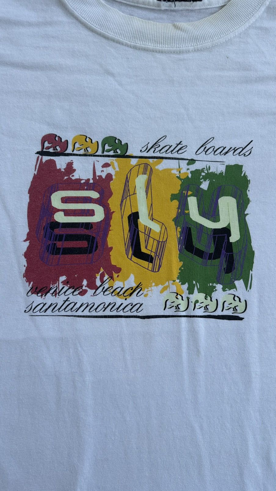 Other VINTAGE SLY SKATEBOARD TEE GLOW IN THE DARK TEE Size US M / EU 48-50 / 2 - 2 Thumbnail