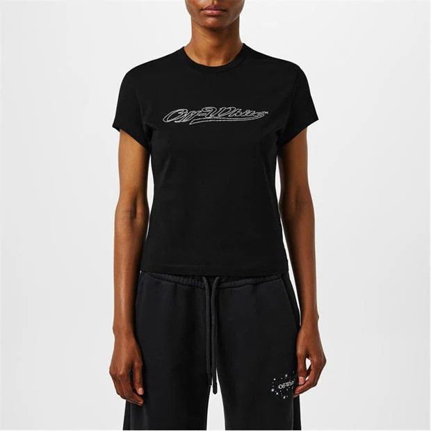 Off-White o1g2r1mq1224 T-Shirts in Black Size S / US 4 / IT 40 - 6 Thumbnail