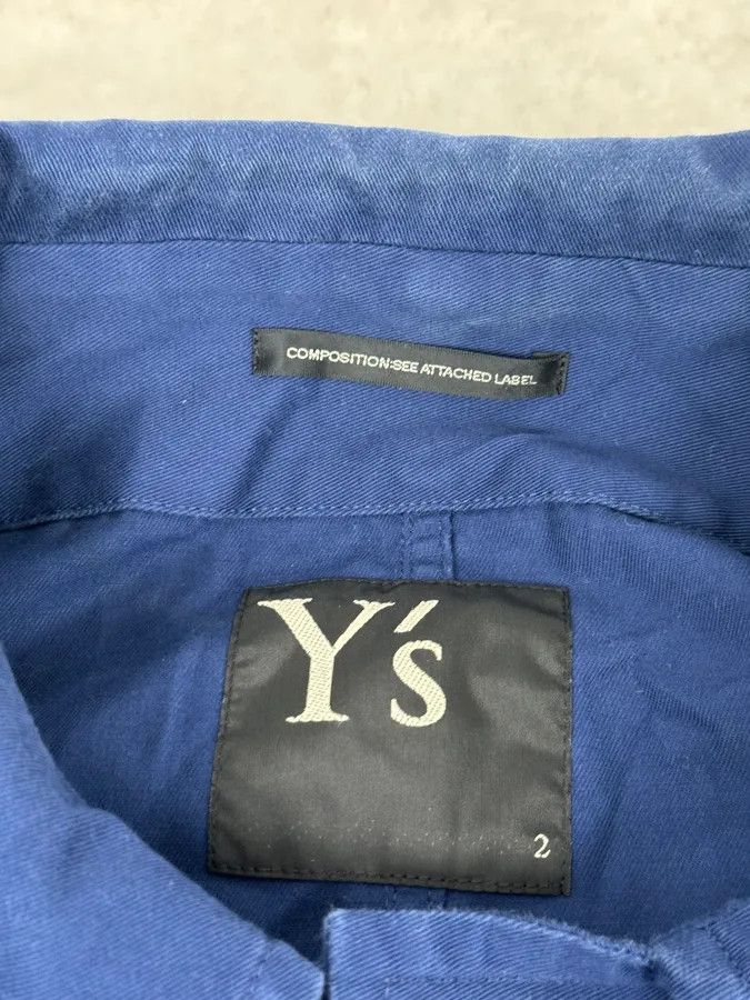 Yohji Yamamoto 2000s Yohi Yamamoto Y’s Blue Japan Worker Long Jacket Size US S / EU 44-46 / 1 - 9 Thumbnail