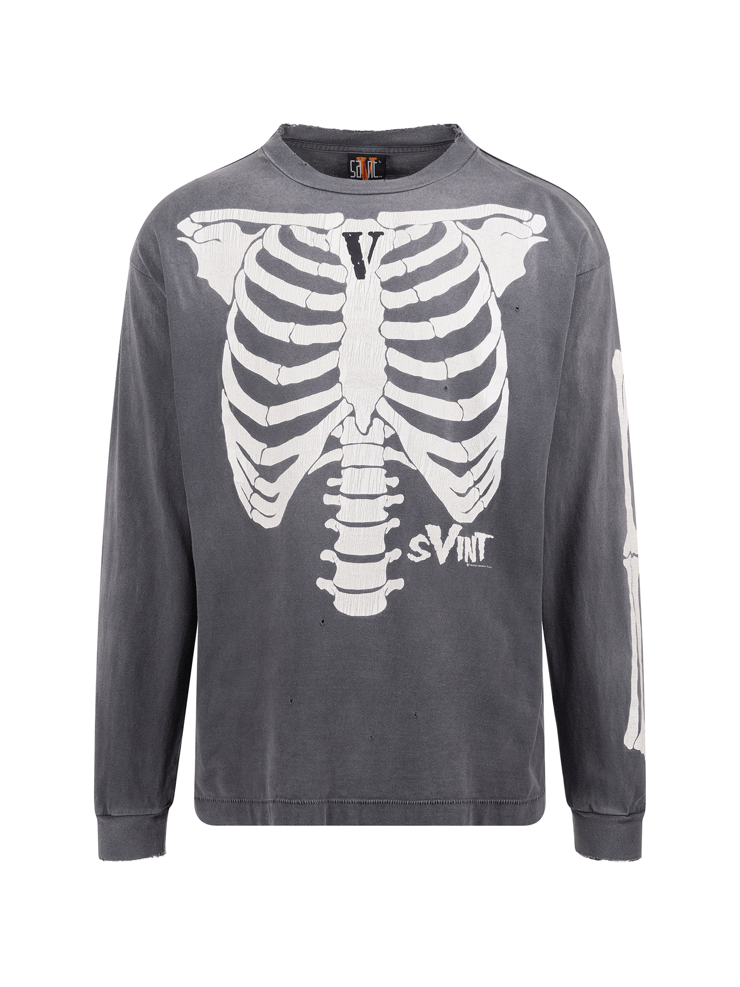 Saint Michael Saint Michael x Vlone bone long sleeve t-shirt Size US L / EU 52-54 / 3 - 1 Thumbnail