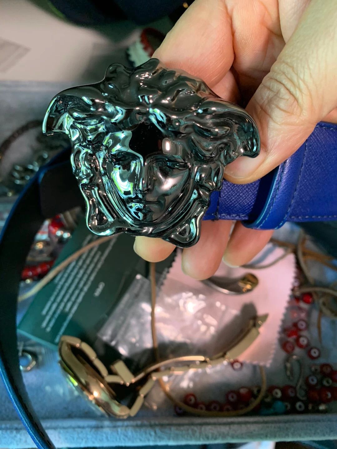 Versace Versace belt size 90 9/10 Size ONE SIZE - 5 Thumbnail