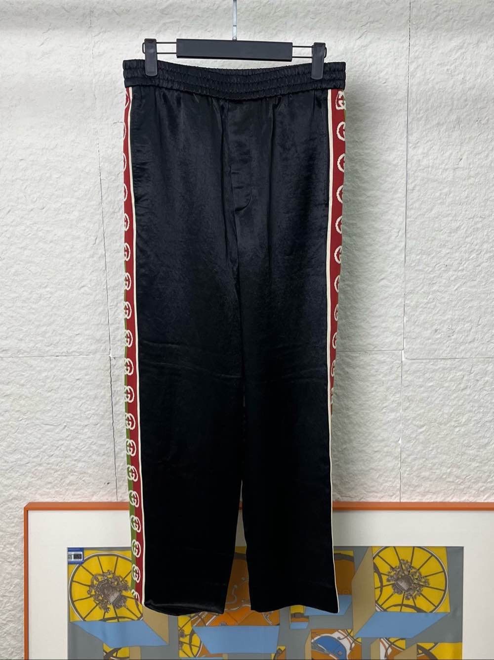 Gucci Gucci Interlocking G Side Stripe Track Pants Size 44 Size US 28 / EU 44 - 1 Thumbnail