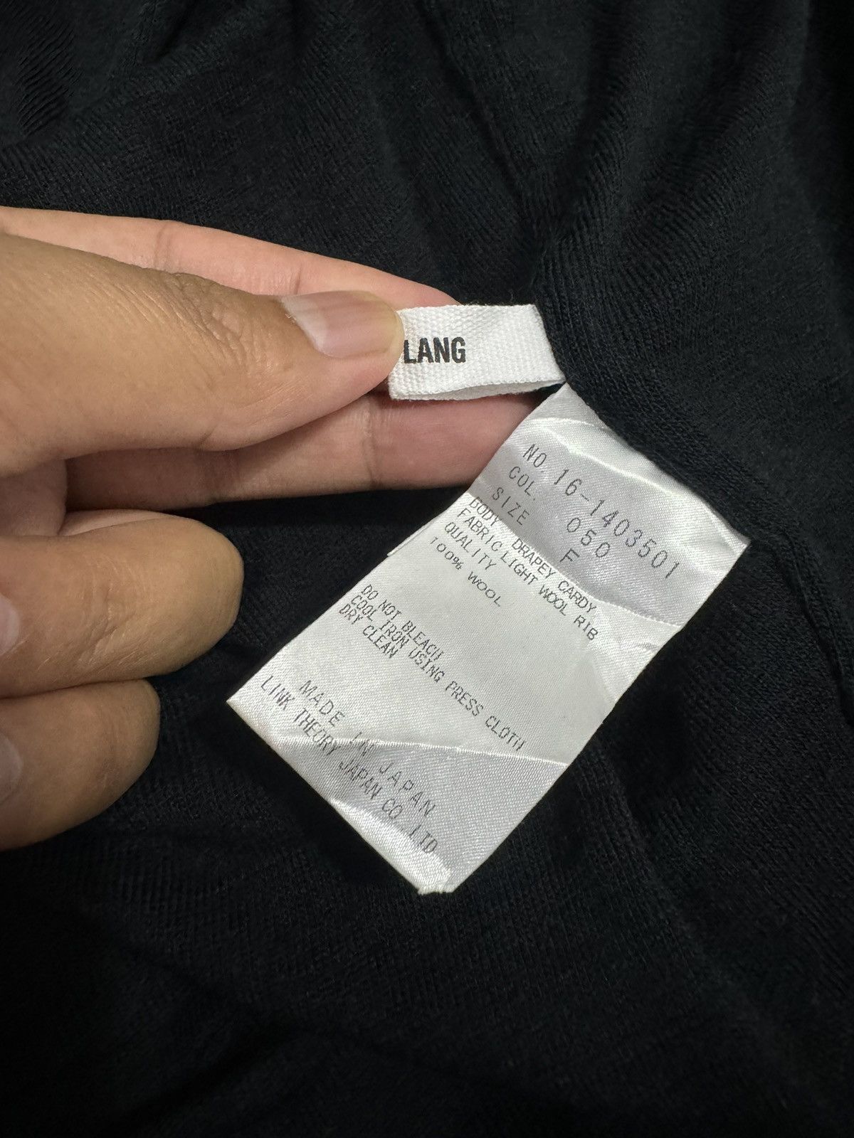 Helmut Lang Helmut Lang Open Cardigan Free Size Size ONE SIZE - 7 Thumbnail