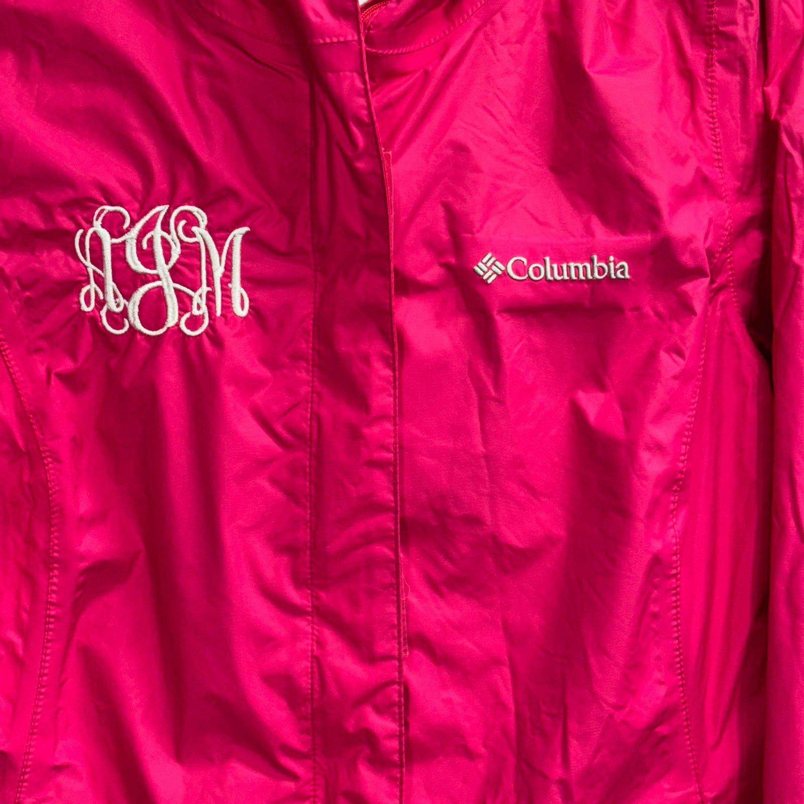 Columbia Columbia Women’s XS Embroidered Rain Jacket Size XS / US 0-2 / IT 36-38 - 2 Thumbnail