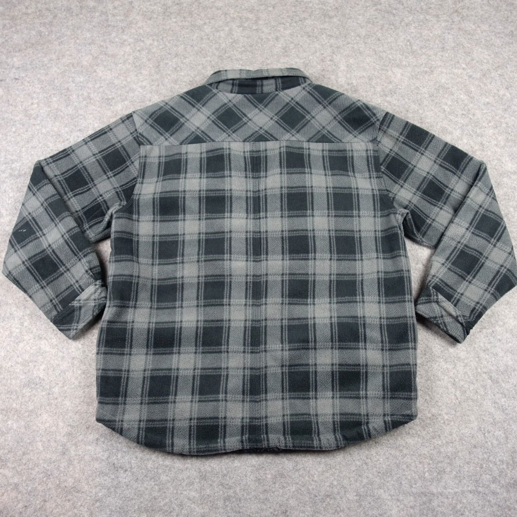 Dickies Dickies Jacket Mens XL Black Shacket Flannel Padded Quilt Work Shacket Shirt Jacket 90s Vintage Dickies Size US XL / EU 56 / 4 - 7 Thumbnail