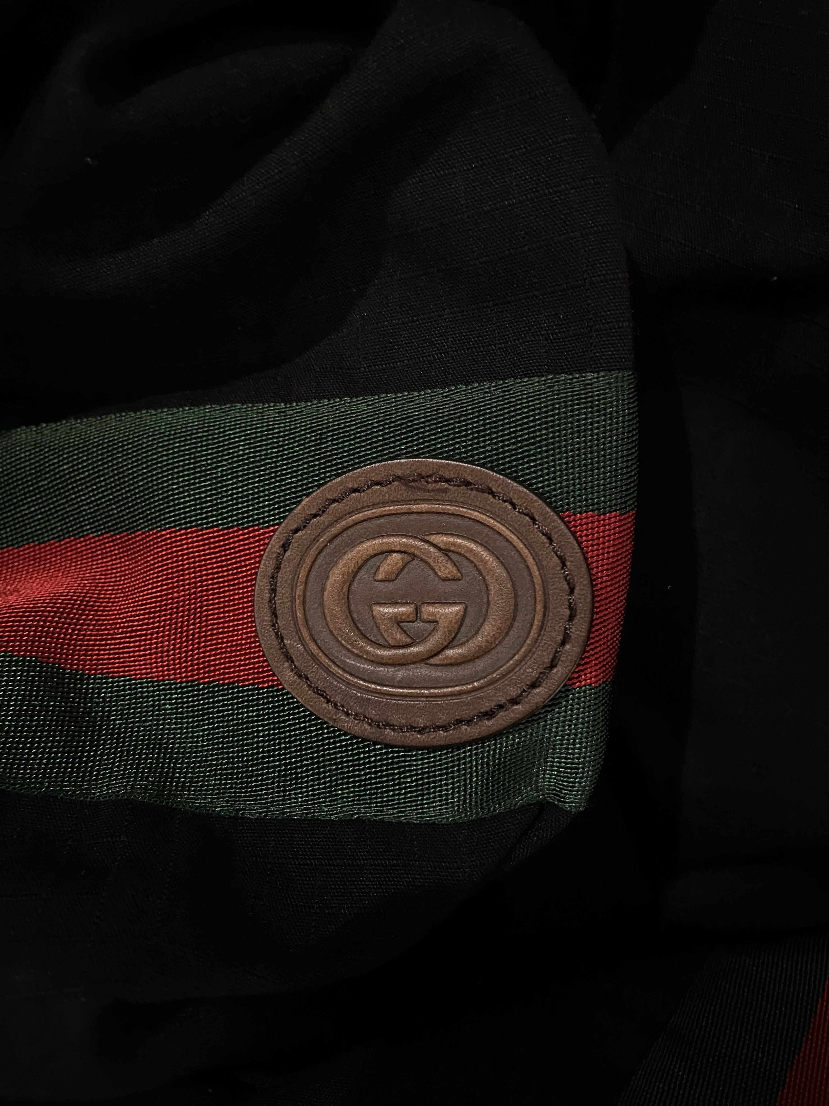Gucci Gucci Reversible Web Stripe Hooded Jacket Olive/Black Size US M / EU 48-50 / 2 - 6 Thumbnail