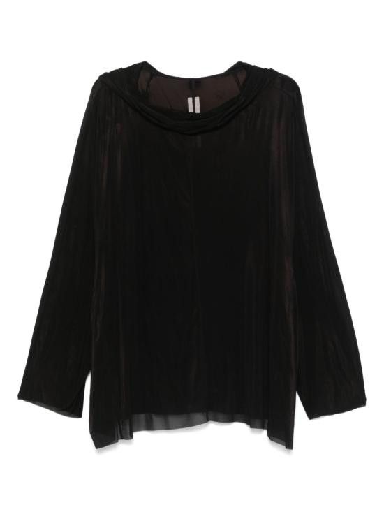 Rick Owens RICK OWENS Women Sweater RO01E7285 BZ09 Black Size ONE SIZE - 1 Thumbnail