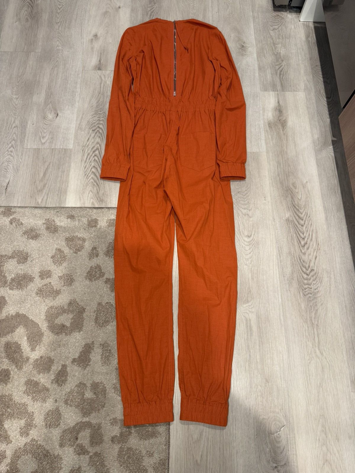 Rick Owens Drkshdw s/s 2023 lightweight cotton nwt bodybag flightsuit!! Size US 28 / EU 44 - 5 Thumbnail