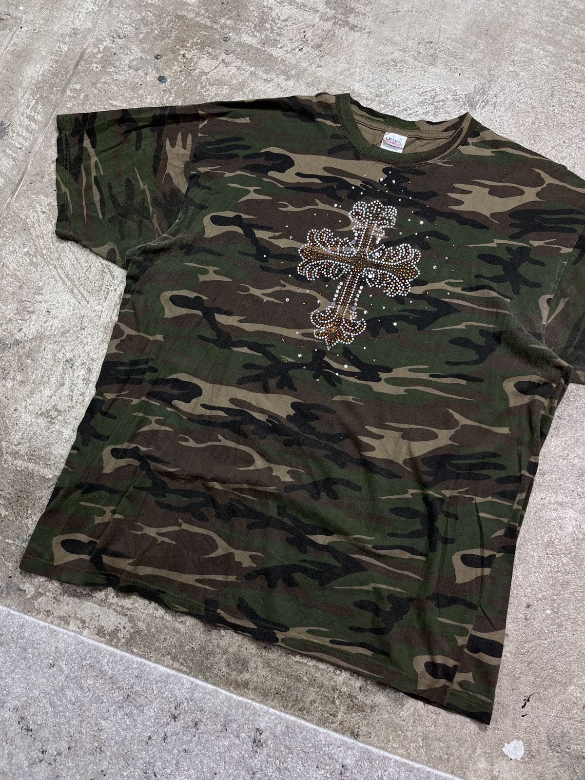 Vintage CHROME HEARTS STYLE Y2K RETRO OVERSIZED BOXY FIT SHIRT 1990s Size US XXL / EU 58 / 5 - 5 Thumbnail
