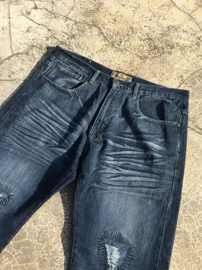 Japanese Brand Japanese branded FADED JEANS Size US 36 / EU 52 - 4 Thumbnail