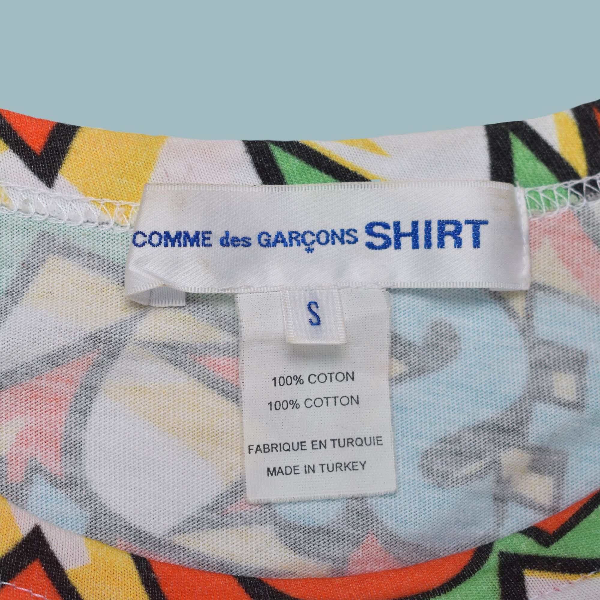 Comme des Garcons SHIRT COMME des GARÇONS SHIRT Vertical Comic YES NO Print T-Shirt Size US S / EU 44-46 / 1 - 3 Thumbnail