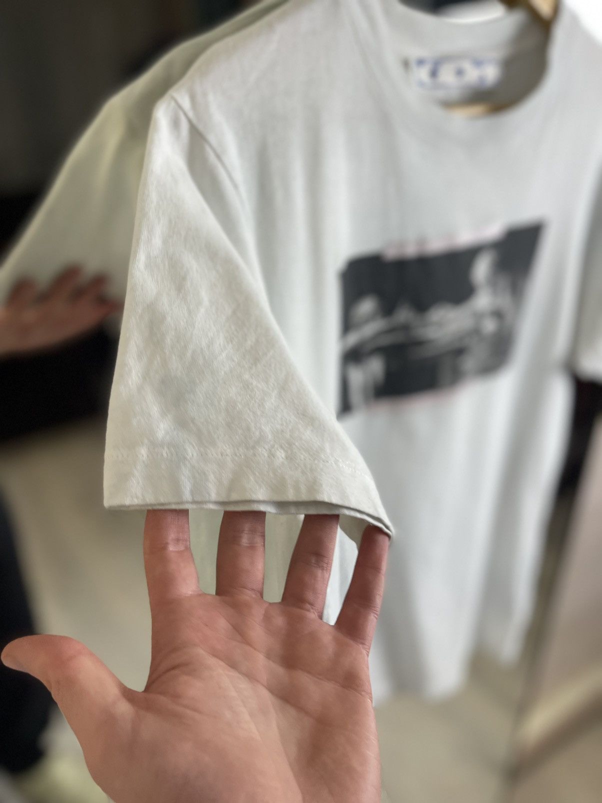 Off-White Off-White Caravaggio Saint Jerome Graphic Slim Tee White Size US M / EU 48-50 / 2 - 3 Thumbnail