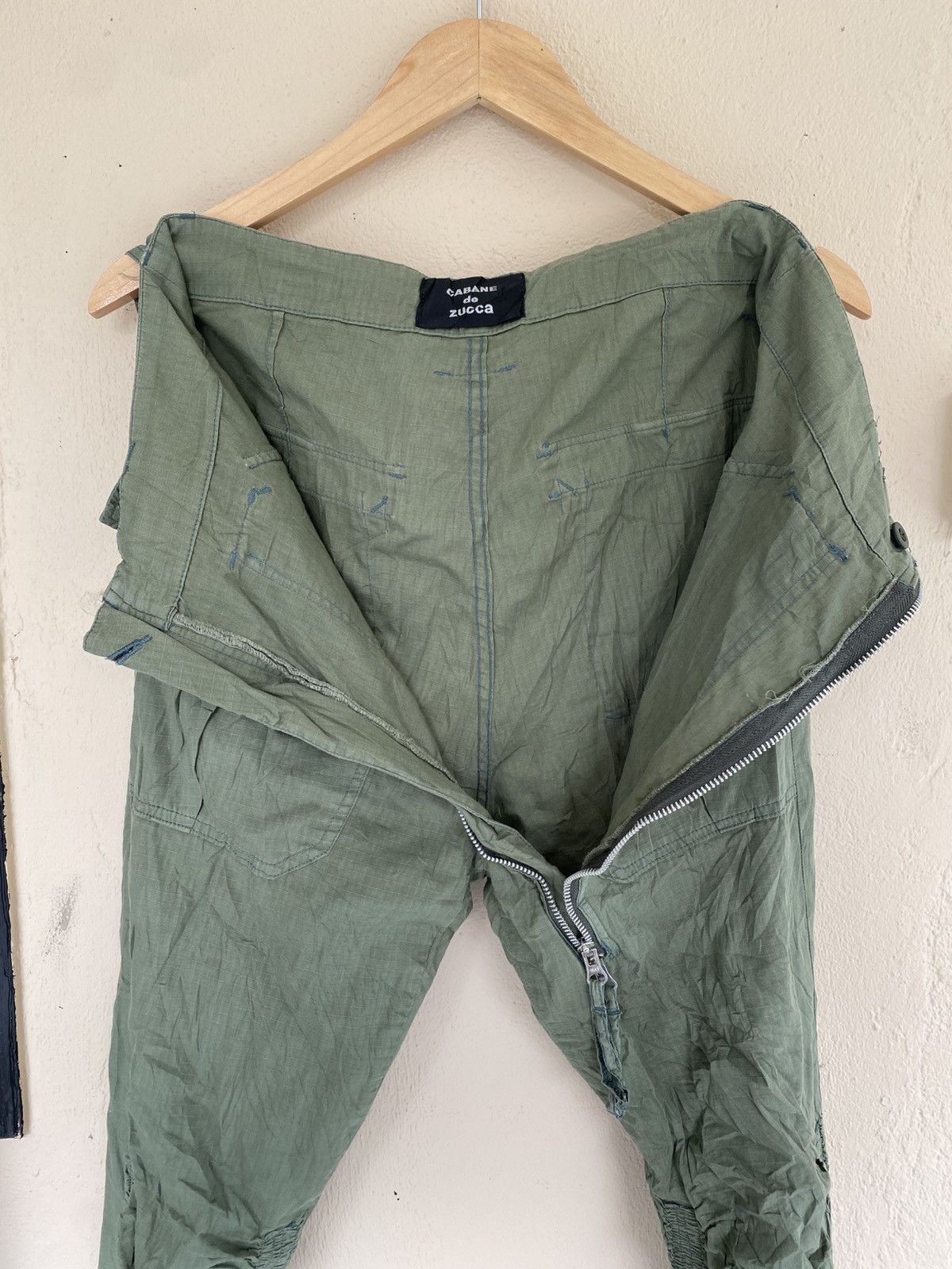 CABANE de ZUCCa Cabane De Zucca Ripstop Zipper Lightweight Pant Size US 30 / EU 46 - 4 Thumbnail