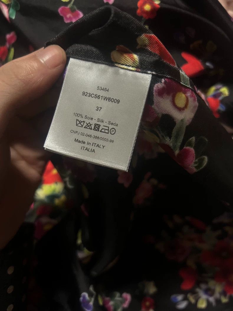 Dior Dior size 37 19SS Burt's Bees floral silk shirt 2502-Nextar Size US M / EU 48-50 / 2 - 5 Thumbnail
