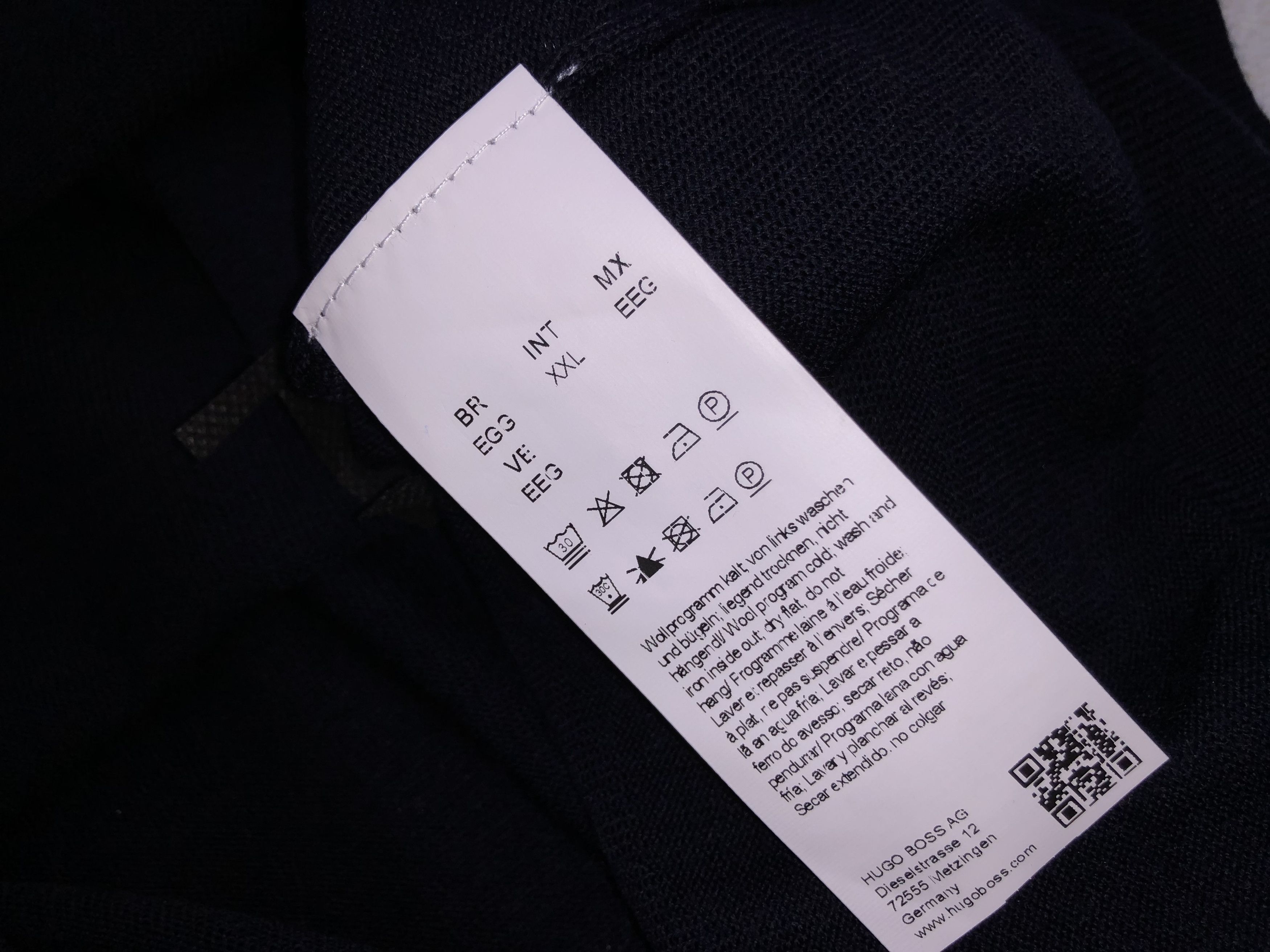 Hugo Boss Virgin wool sweater Size US XXL / EU 58 / 5 - 7 Thumbnail