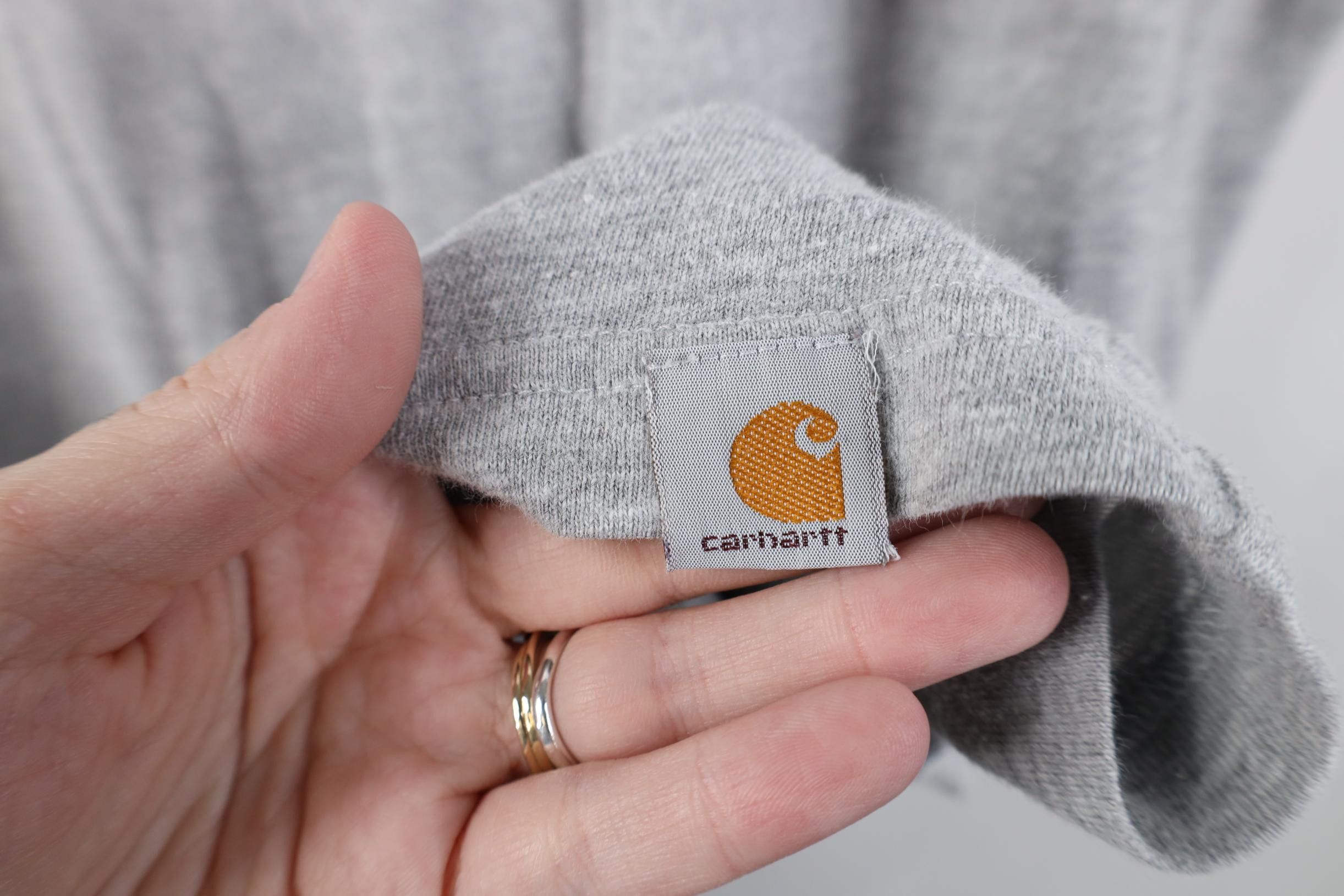 Carhartt Y2K Carhartt Spell Out Detroit Short Sleeve T-Shirt Gray Size US L / EU 52-54 / 3 - 4 Thumbnail