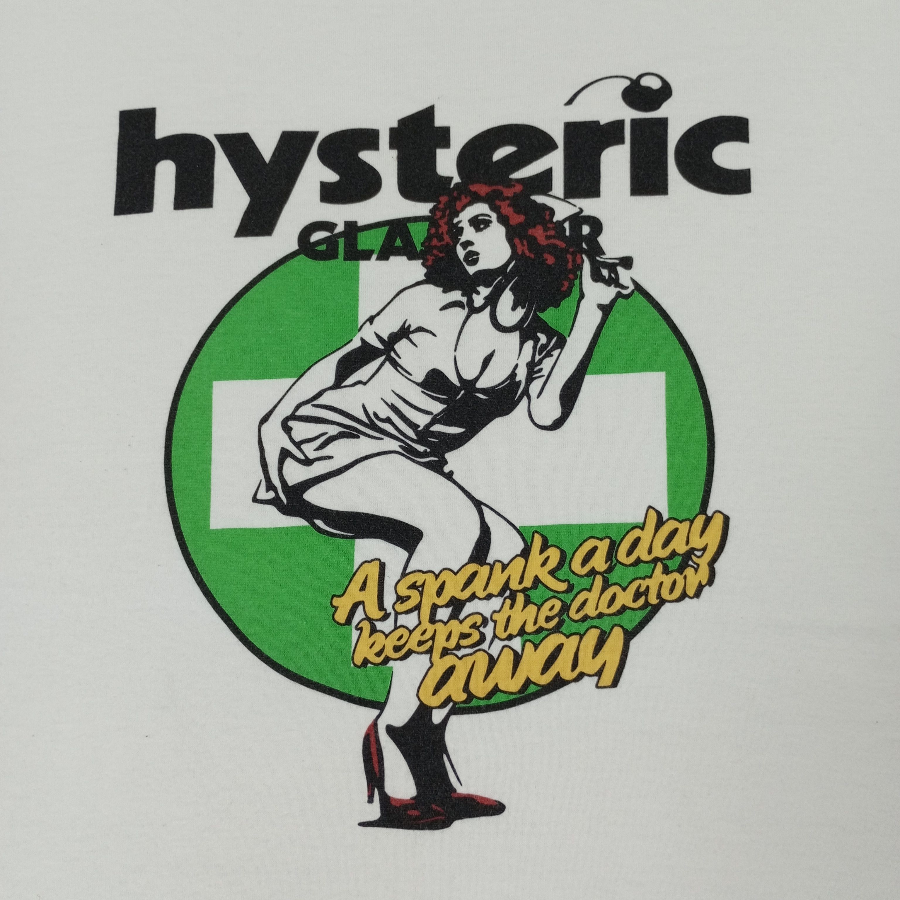 Hysteric Glamour Hysteric Glamour Japanese Naked Tshirt C239N3 Size US M / EU 48-50 / 2 - 2 Thumbnail