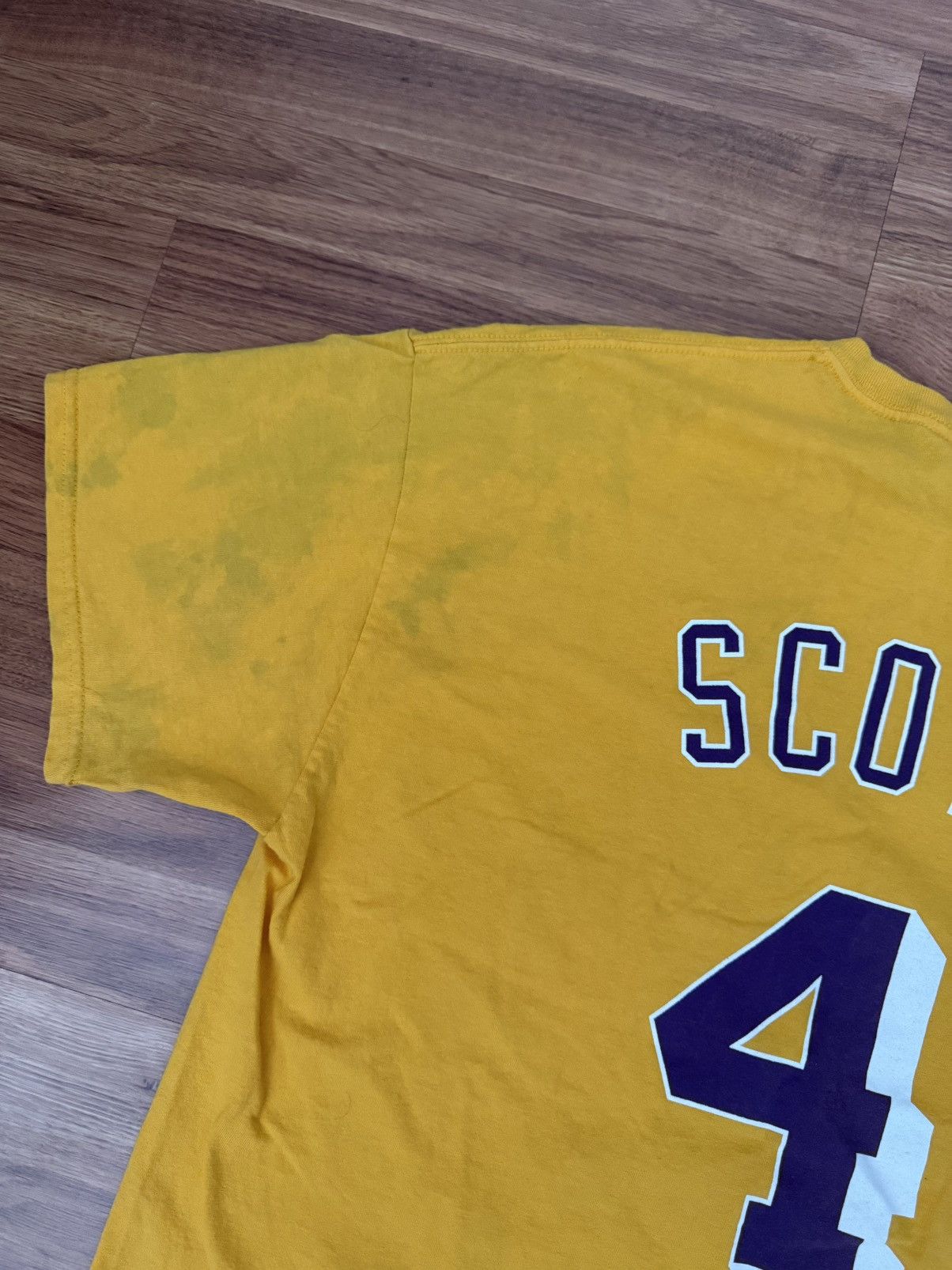 NBA los angeles lakers opening night 2014 byron scott t shirt Size US XL / EU 56 / 4 - 5 Thumbnail