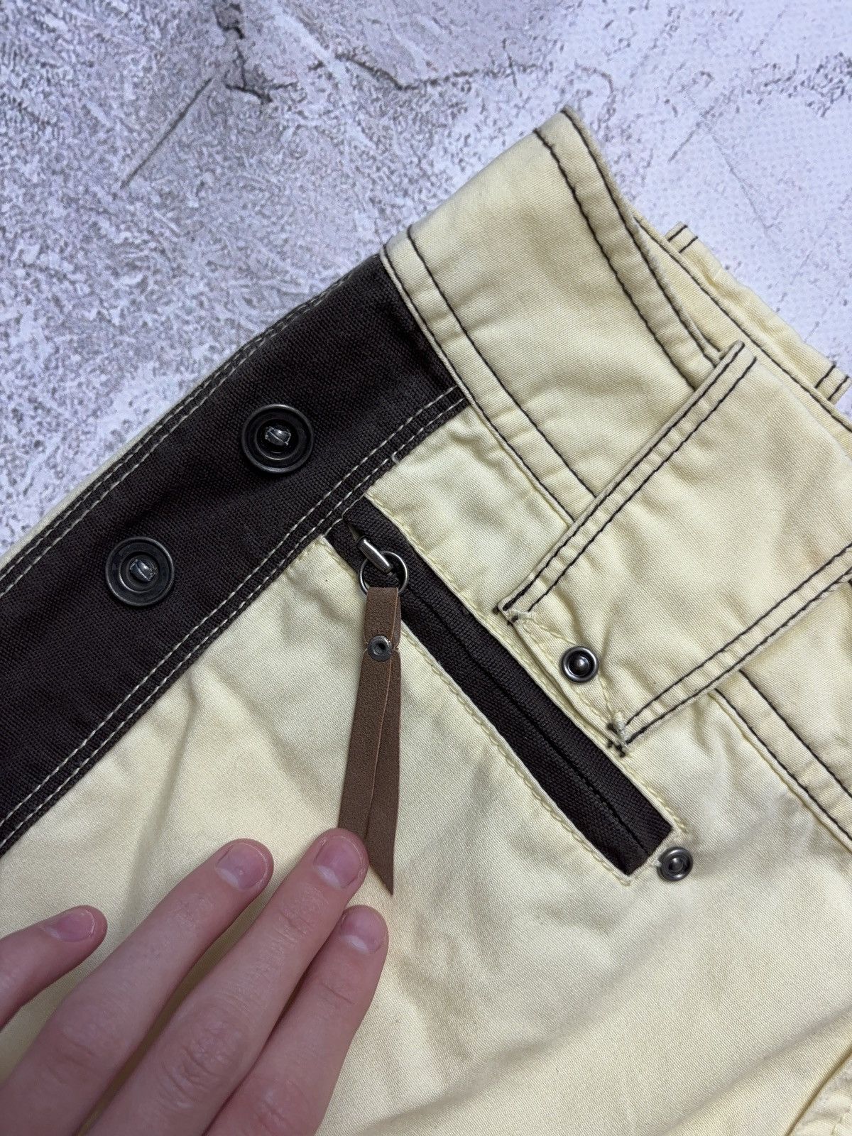 Diesel Diesel Vintage Straight Striped Pants 00s Casual Size 29" - 4 Thumbnail