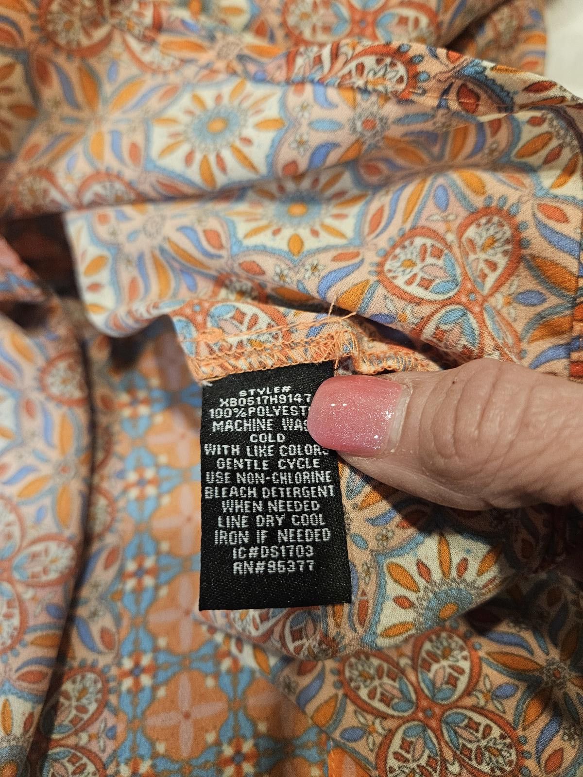 Sanctuary Sanctuary Print Sleeveless Blouse #171 Size S / US 4 / IT 40 - 8 Thumbnail
