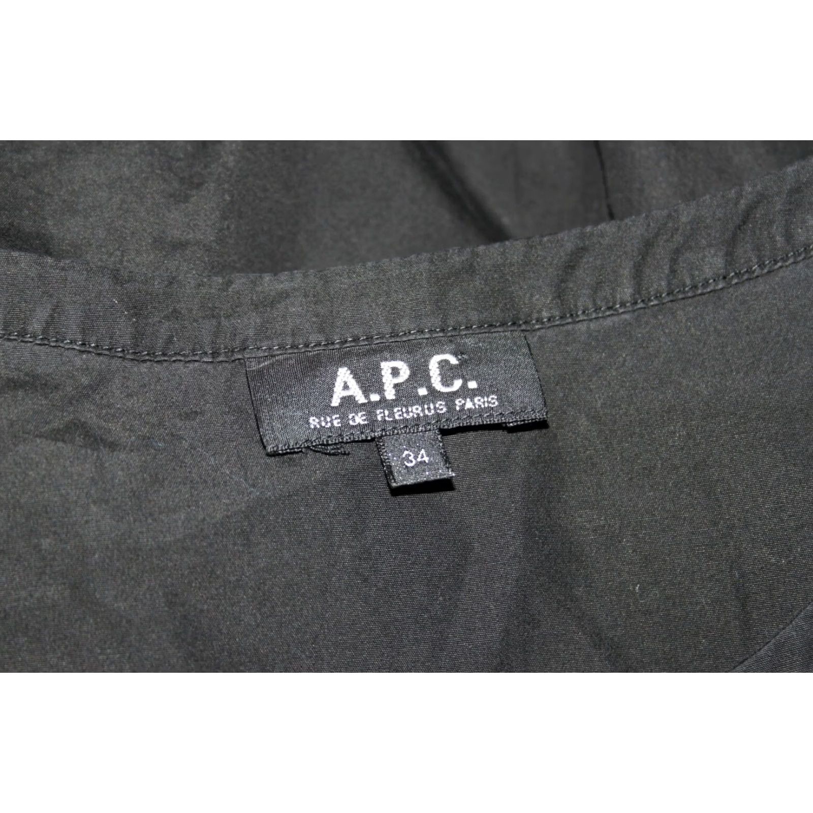 Vintage APC womens black Dress Size 34 Size XXS / US 00 / IT 34 - 7 Thumbnail