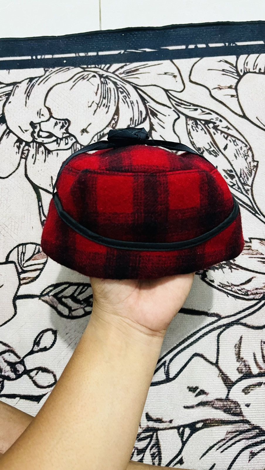 L.L. Bean Vintage LL.Bean Buffalo check railroad hat Size ONE SIZE - 3 Thumbnail