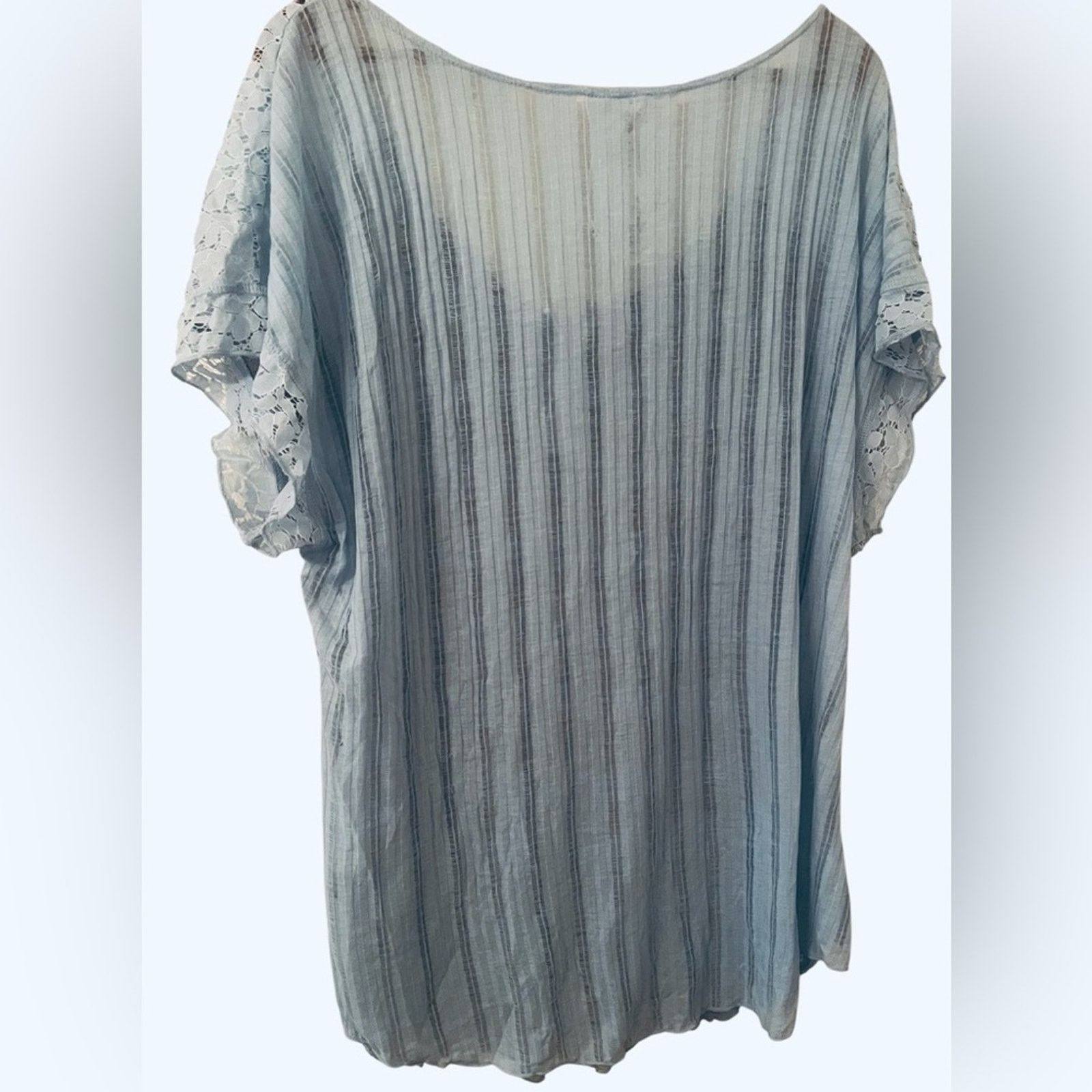 The Unbranded Brand Scrapbook scoop neck mixed print sweater, size 3X. Size 3XL / US 20-22 - 10 Thumbnail