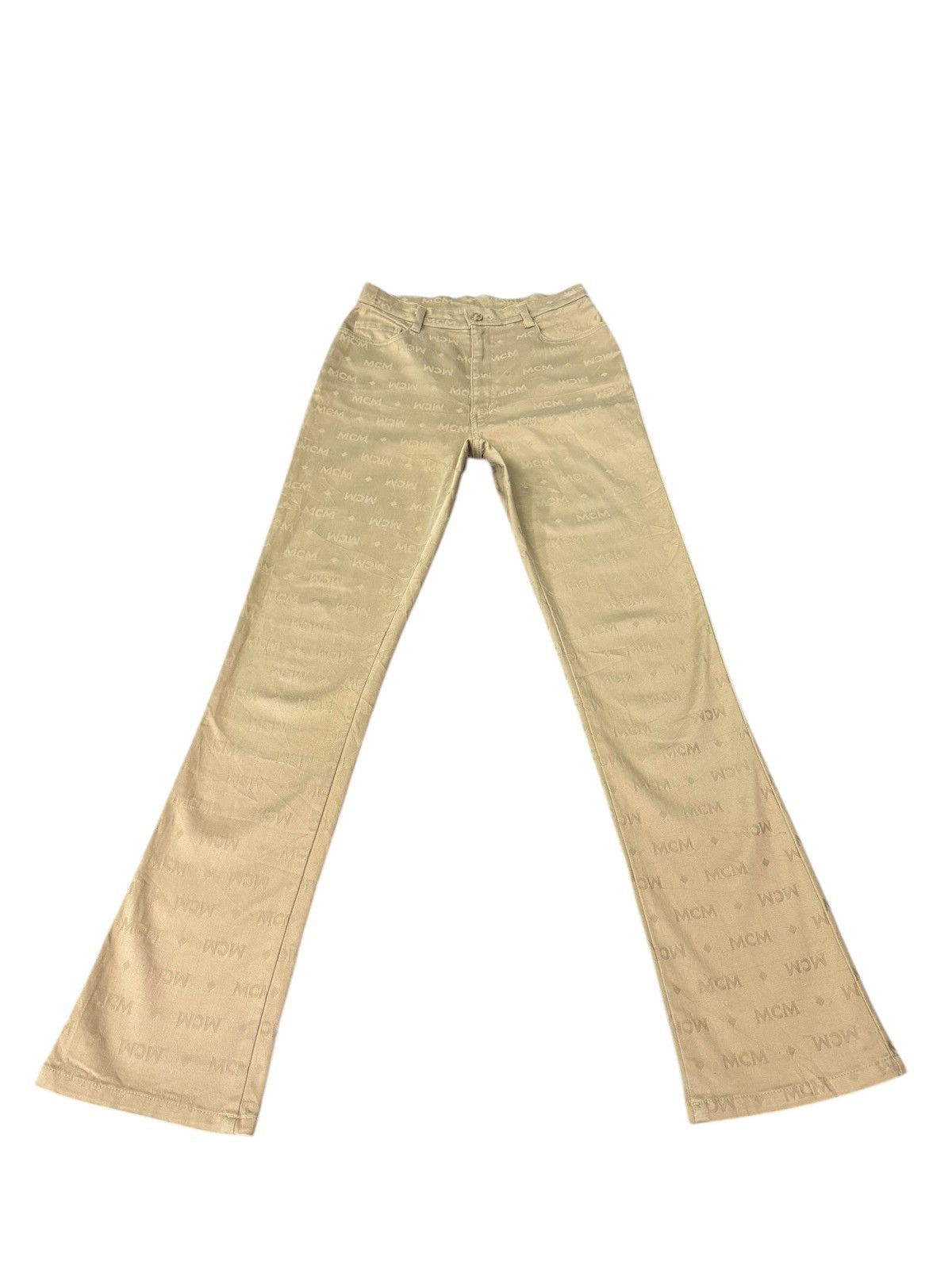 MCM MCM MONOGRAM FlARE PANT Size 26" / US 2 / IT 38 - 4 Thumbnail