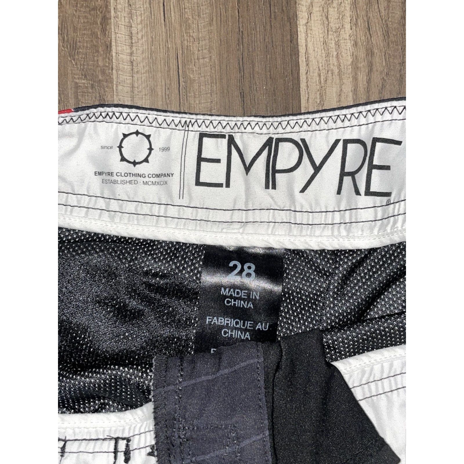 Empyre Empyre Swim Trunks Bottom 28 Men Black Size 28 Size US 28 / EU 44 - 2 Thumbnail