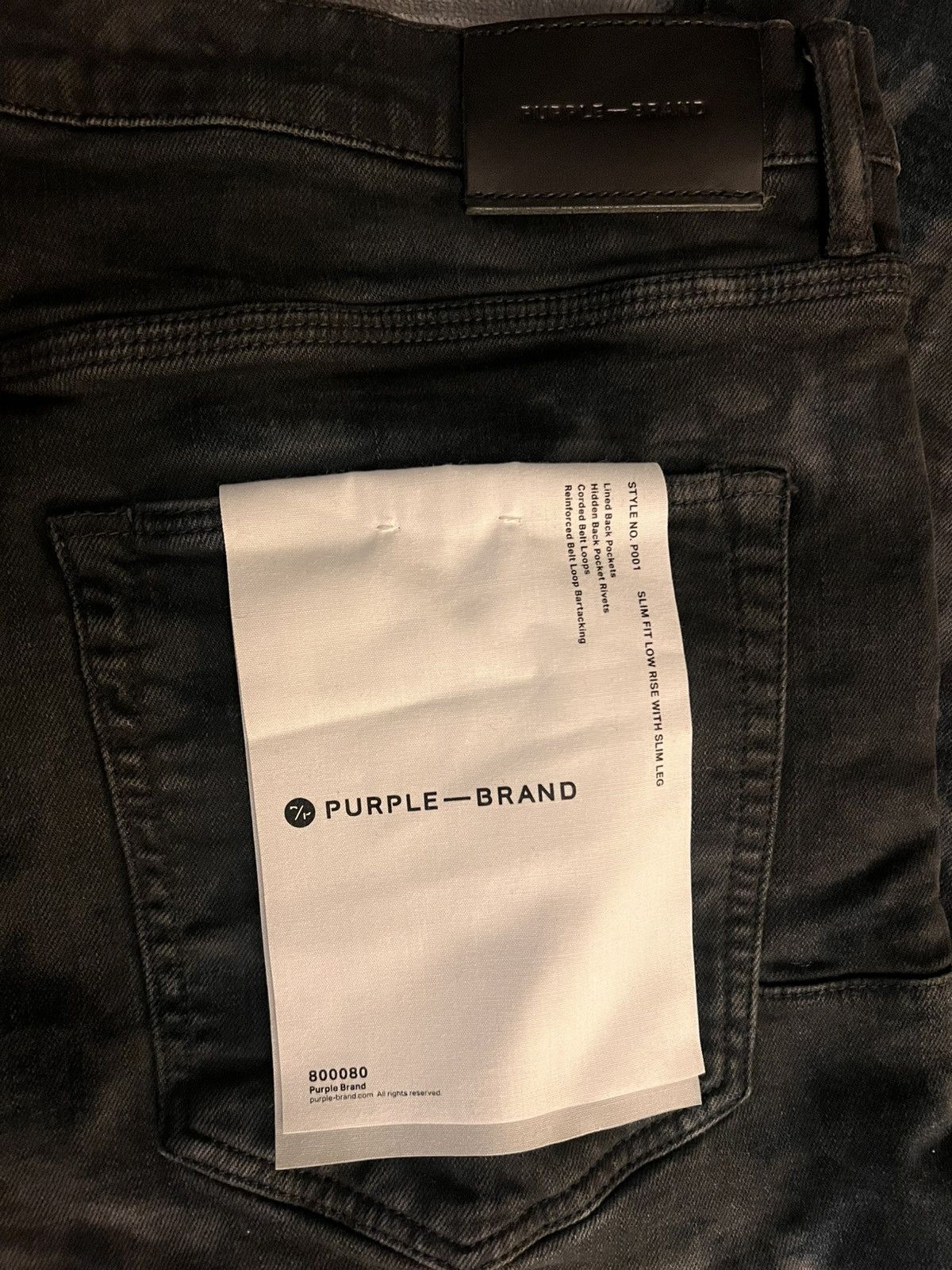 Purple Brand Purple Brand P001 Marbled Jeans Size US 40 / EU 56 - 9 Thumbnail