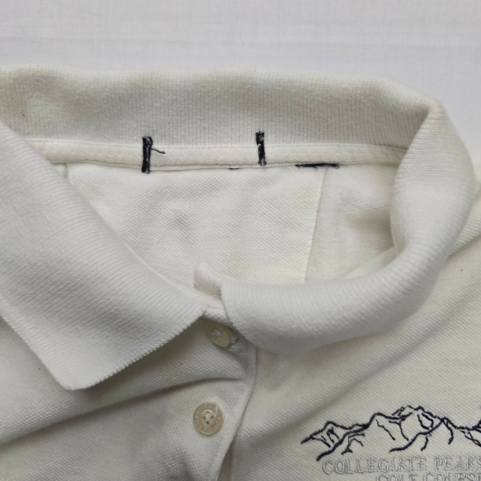 Other Vintage Polo Collegiate Peaks Golf Course Golfing Shirt Size M / US 6-8 / IT 42-44 - 8 Thumbnail