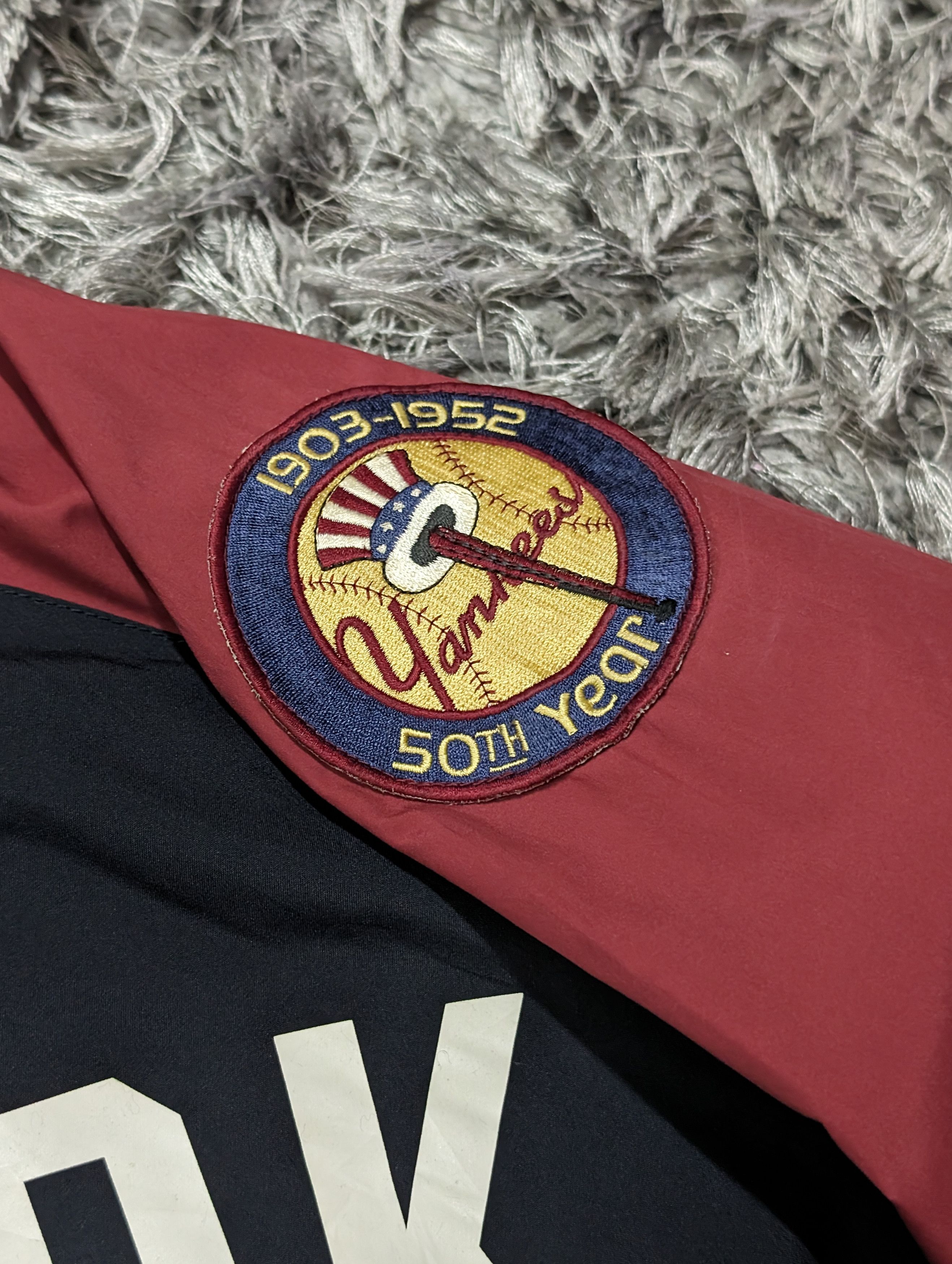 Vintage Majestic NY Yankees 50th Jacket 1903-1952 Bomber